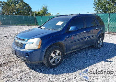 2008 Chevrolet Equinox Ltz из США, поврежденный, VIN 2CNDL73F286291701